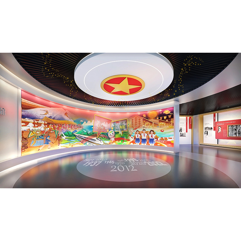 如何在展廳中體現(xiàn)生態(tài)環(huán)境的重要？